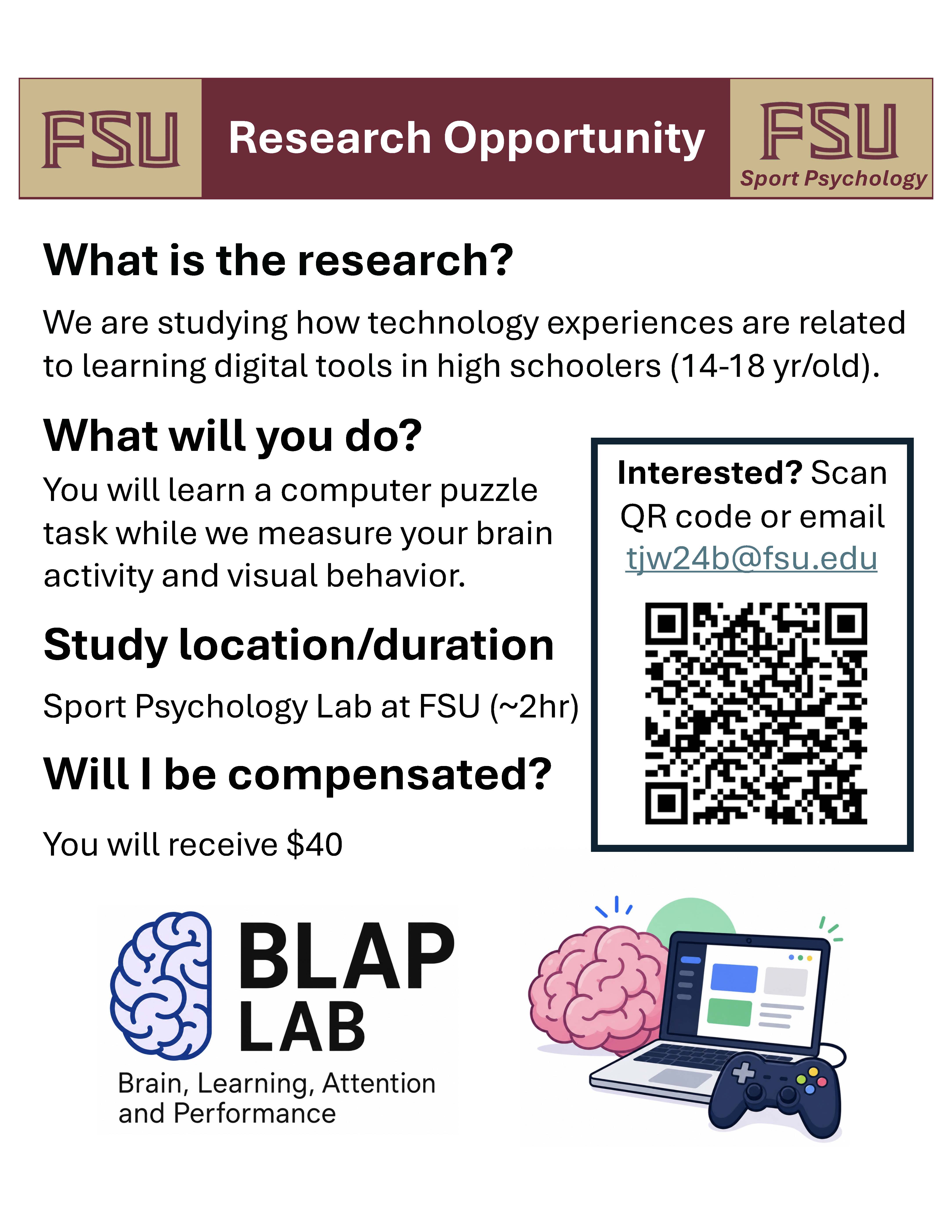 Neuro-T-Savvy study flyer