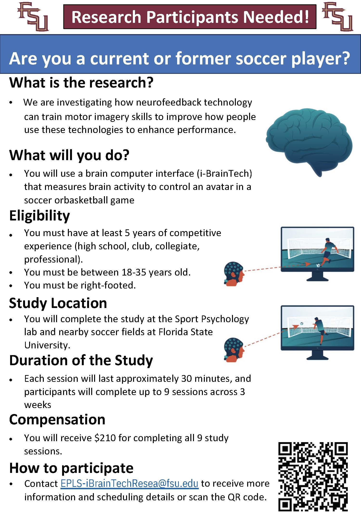 i-BrainTech neurofeedback study flyer